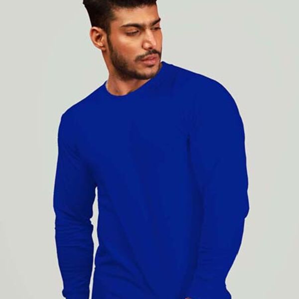 Style Wear Round Neck Long Sleeve T-shirt Thumbnail